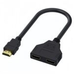 2-in-1 High Speed HDMI Splitter Adapter - Cables & Conn...