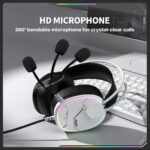 RGB Wired Gaming Headset USB 3.5mm with Omnidirectional Mic</trp-post-container...